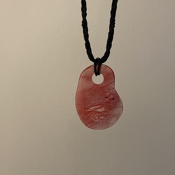 Natural Rose Quartz Necklace - Picture 3 of 3